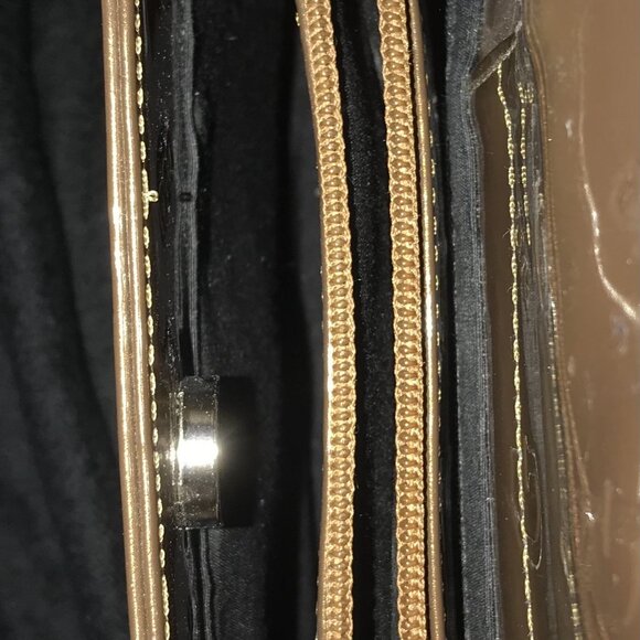 Gold Guess Tote Purse - Picture 6 of 8